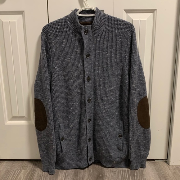 Joseph Abboud Zip/Button Italian Yarn Sweater - Picture 5 of 5